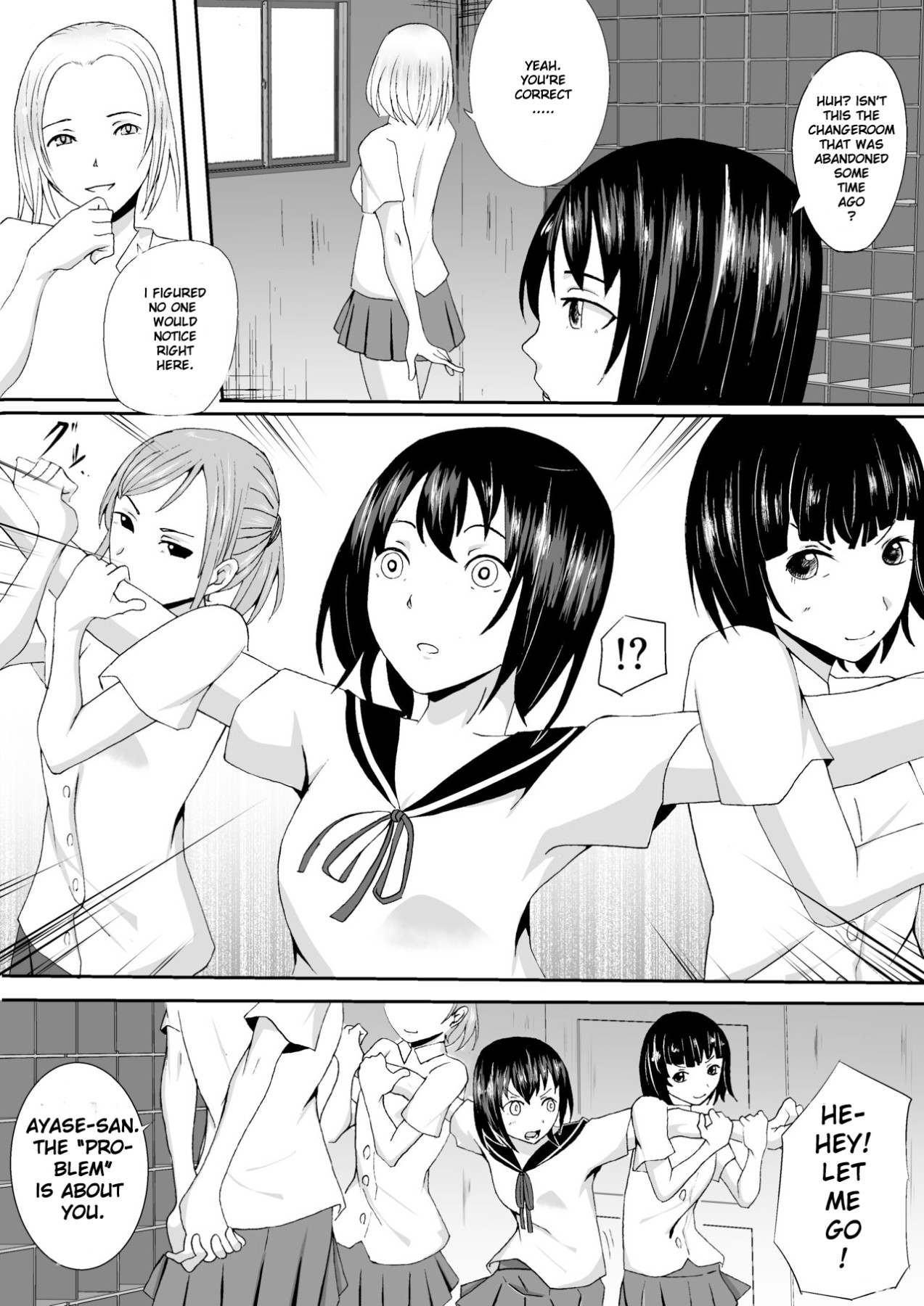 Hentai Manga Comic-The Swimsuit Girl's Ticklish Weapons-Read-5